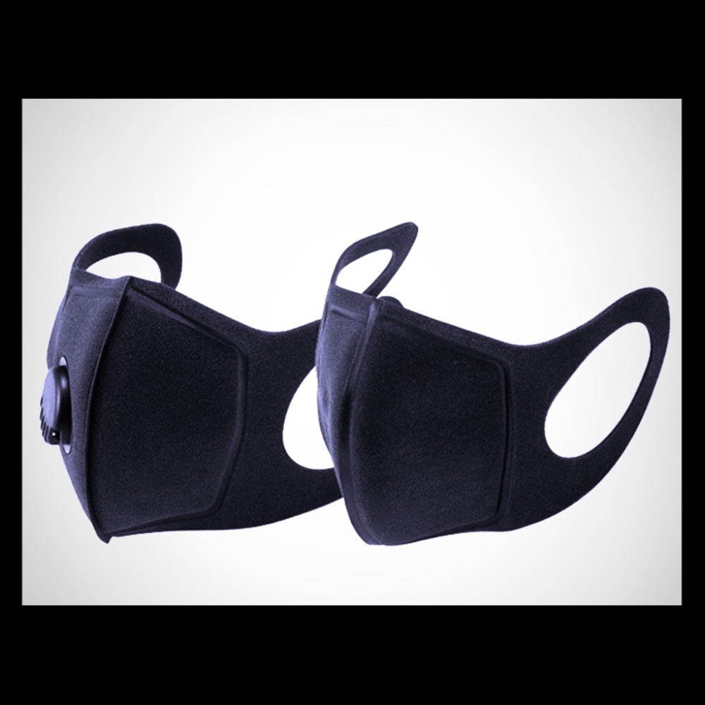 Two Face Masks 24 Multi-Use Cycles w/Air Valve